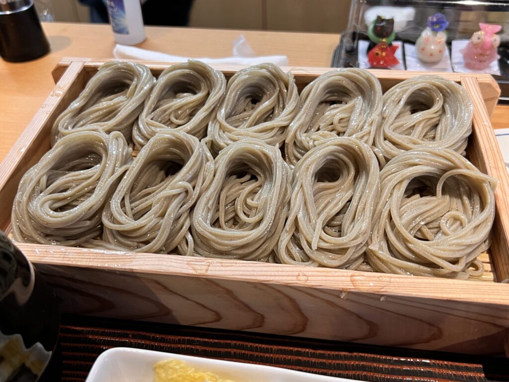 繁蔵のへぎ蕎麦